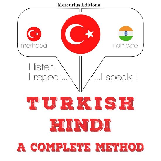 Türkçe - Hintçe: eksiksiz bir yöntem - cover