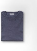 Unrecorded T-Shirt 220 GSM Washed Blue - Unisex - T-Shirts -  Blauw - Size XS - 100% Organic Cotton - Sustainable T-Shirts