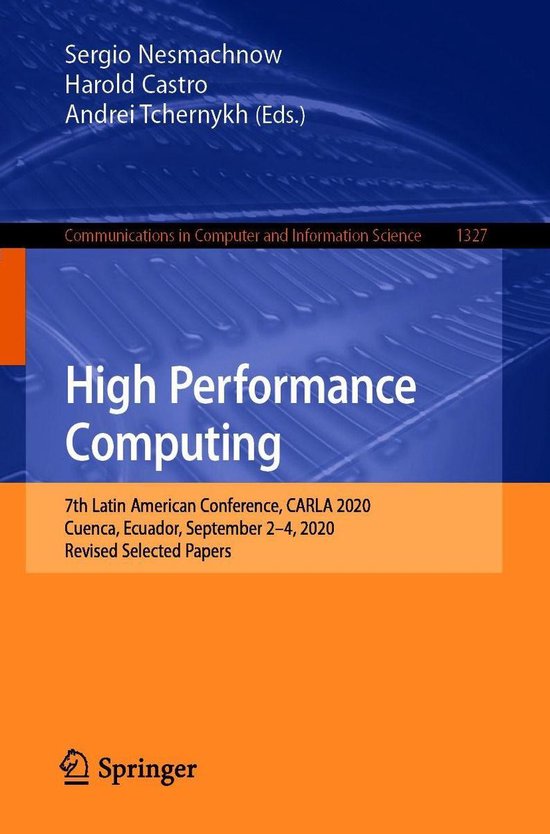 Springer Nature Proceedings Computer Science - High Performa ... - cover