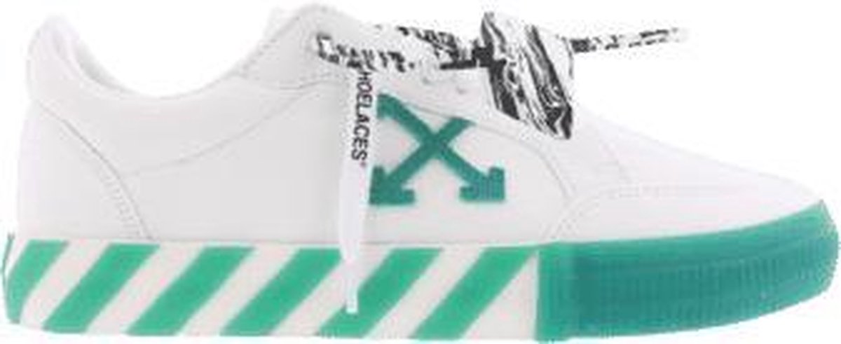 Off White Low Vulcanized Canvas White Gr Heren maat 44 Wit - Schoenen.nl