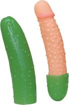 Bundle - You2Toys - Komkommer Dildo met glijmiddel