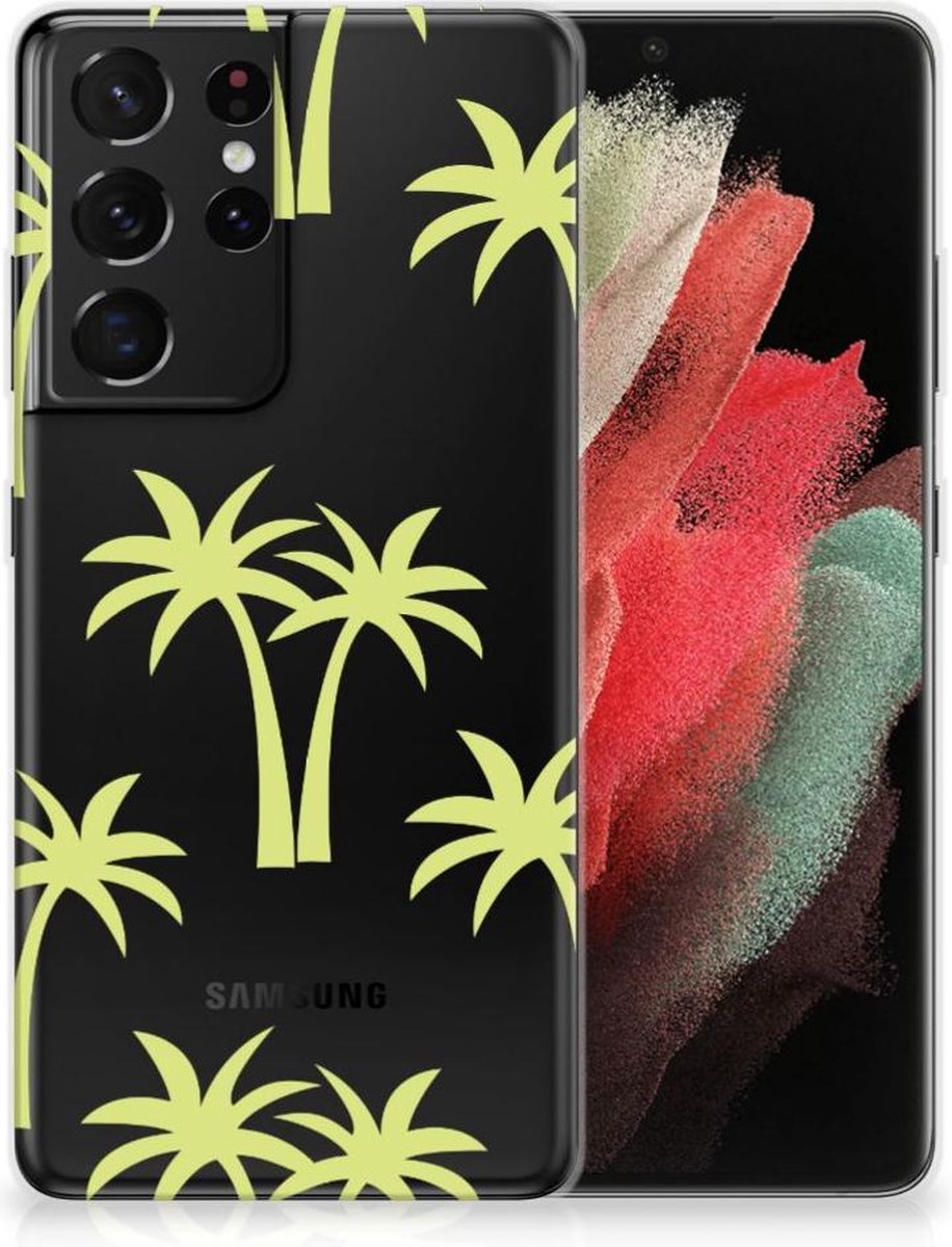 Samsung Galaxy S21 Ultra TPU Case Palmtrees