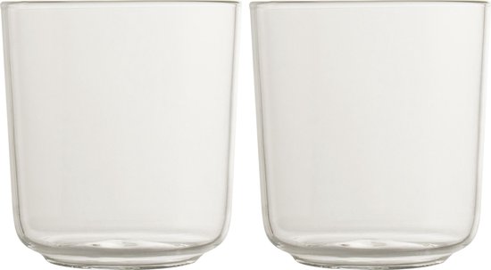 Gusta Fika - Waterglas - Waterglazen - ø8,6cm - set 2 stuks | bol.com