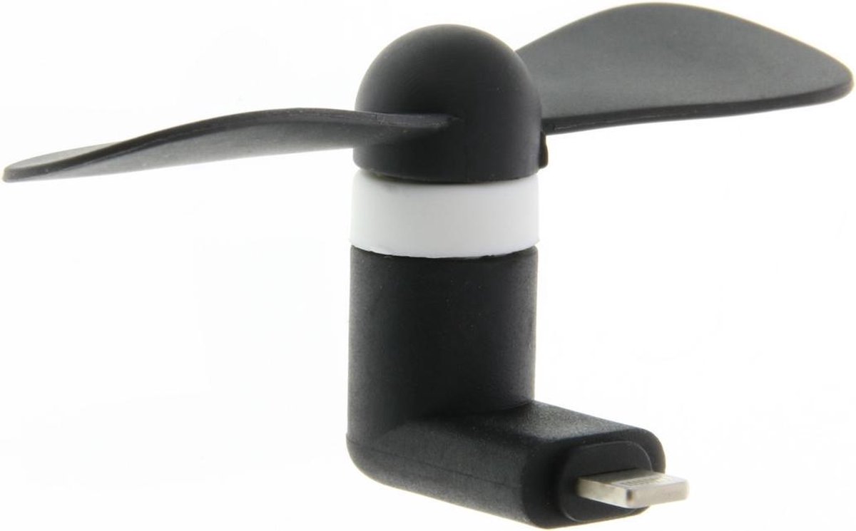 iMoshion Smartphone ventilator Lightning - Zwart
