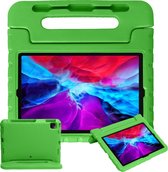 Kinderhoes Geschikt voor iPad Pro 2020 (11 inch) Hoes Kinder Hoesje Kids Case Cover Kidsproof - Hoesje Geschikt voor iPad Pro 11 inch (2020) Hoesje Kinder Hoes - Groen