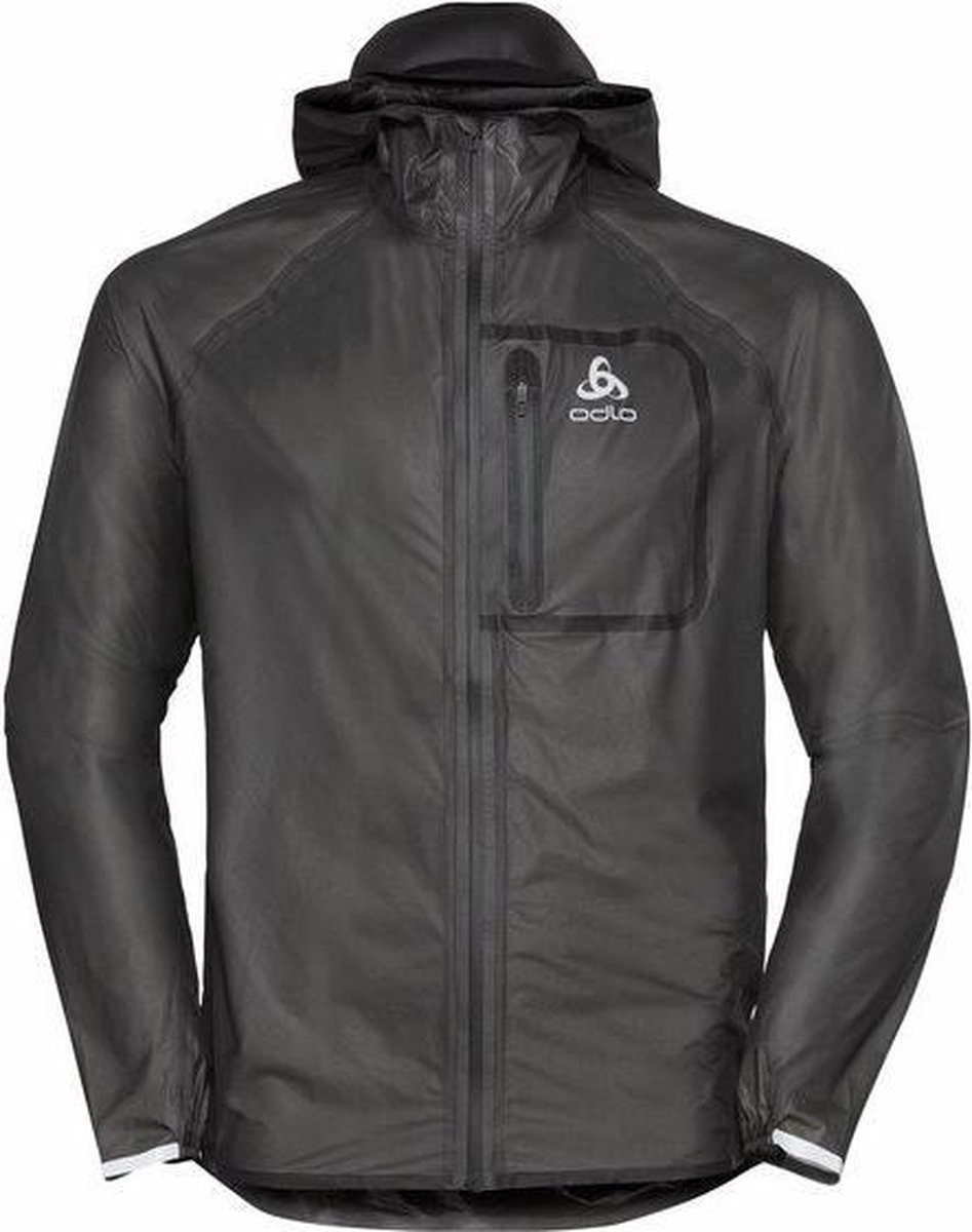 Odlo Zeroweight Dualdry Jas Heren Zwart
