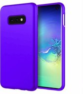 Shieldcase Silicone case Samsung Galaxy S10e - donkerpaars