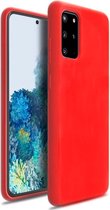 Shieldcase Silicone case Samsung Galaxy S20 Plus - rood