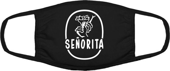 Senorita mondkapje | Spaans | cadeau | gezichtsmasker | bescherming |  bedrukt | logo |... | bol.com