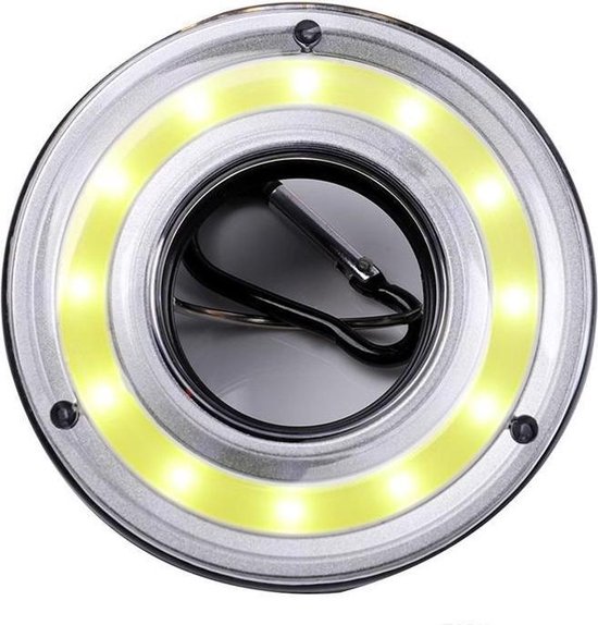 Camping LED Licht - Wit - Tentlamp - Fel - Kamperen - Tent Verlichting - Haak - Sterk Licht - Camping van Trioo — afbeelding 5