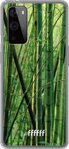 6F hoesje - geschikt voor OnePlus 9 Pro -  Transparant TPU Case - Bamboo #ffffff