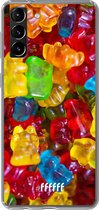 6F hoesje - geschikt voor Samsung Galaxy S21 -  Transparant TPU Case - Gummy Bears #ffffff