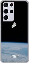 6F hoesje - geschikt voor Samsung Galaxy S21 Ultra -  Transparant TPU Case - Spacewalk #ffffff