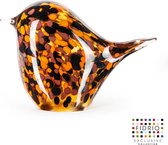 Design beeld Birdy Maxi - Fidrio HAVANNA - glas, mondgeblazen - diameter 24 cm hoogte 18 cm