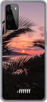 6F hoesje - geschikt voor OnePlus 9 Pro -  Transparant TPU Case - Pretty Sunset #ffffff