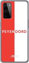 6F hoesje - geschikt voor OnePlus 9 Pro -  Transparant TPU Case - Feyenoord - met opdruk #ffffff