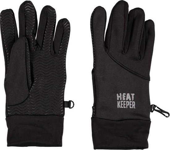 Zwarte thermo handschoenen voor heren - Warme handschoenen voor  jongens/meisjes XXL | bol.com