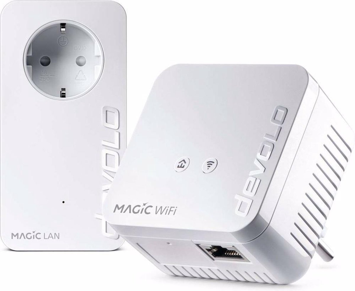 Kit de démarrage 2 adaptateurs CPL Devolo Magic 1 LAN Blanc - CPL