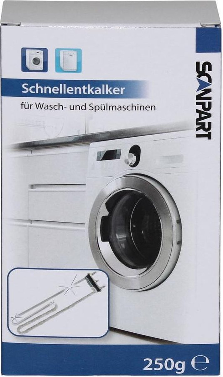 Scanpart wasmachine ontkalker 250 gram - Geschikt voor AEG Bosch Miele  Samsung Siemens... | bol.com
