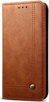Samsung Galaxy S20 FE Hoesje Portemonnee Book Case Bruin