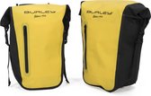 Burley Fietskardeel Burely Tas Achtertassen Pannier Bag Set Geel