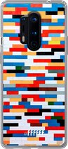 OnePlus 8 Pro Hoesje Transparant TPU Case - Mesmerising Mosaic #ffffff