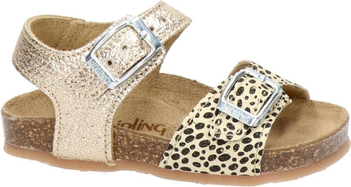 Kipling Nula 1 meisjes sandaal - Goud - Maat 24