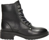 Nelson dames veterboot - Zwart - Maat 40