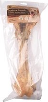 Flamingo hondensnack Nature snack vlezig tibia been (jumbo been) 800gr. Let op: 1 zakje van 800 gram!