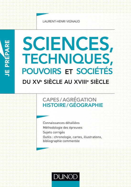 Sciences, techniques, pouvoirs et sociétés du XVe siècle  ... - cover