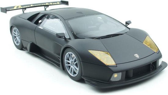 総合2位京商 1/18 Lamborghini Murcielago ランボルギーニ ムルシエラゴ R-GT マットブラック [KSR18505BK]　M22030903 乗用車