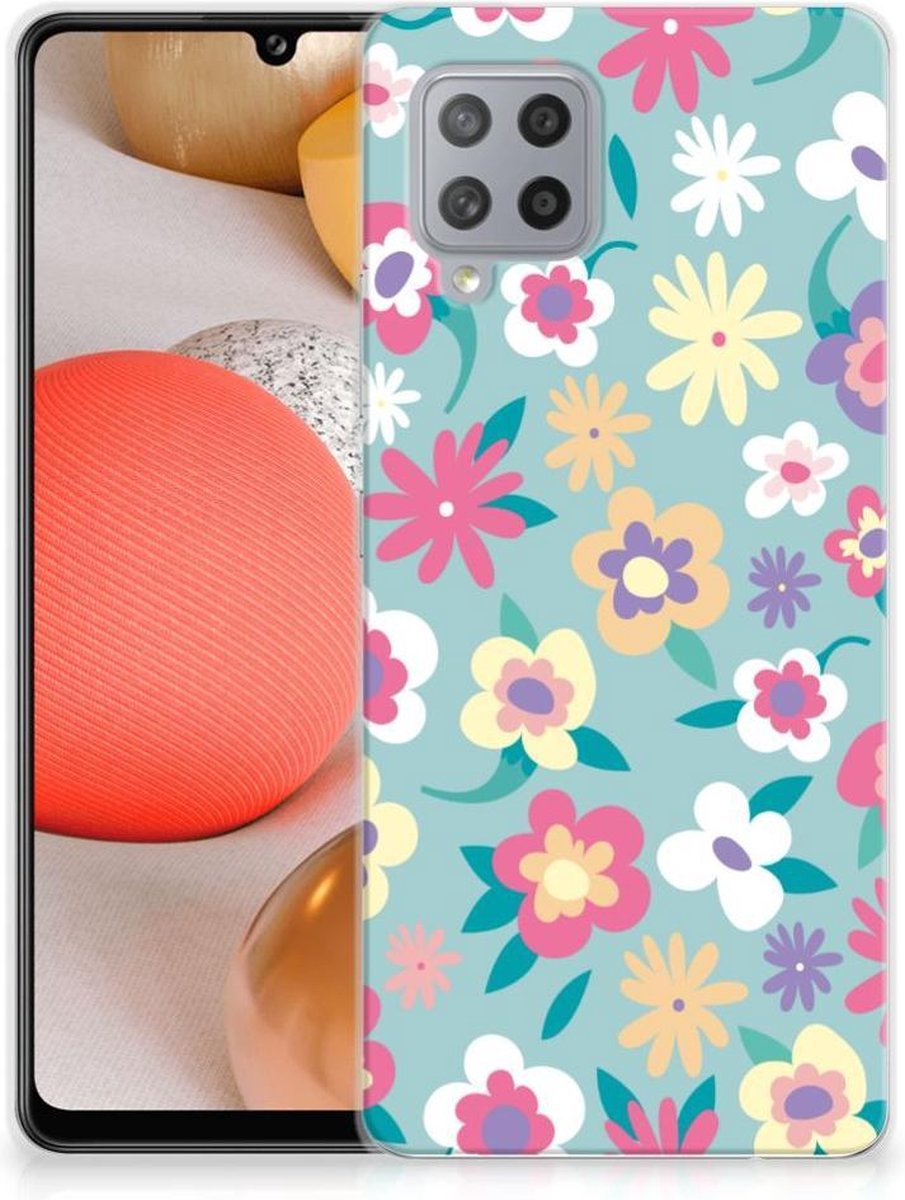 Samsung Galaxy A42 TPU Case Flower Power
