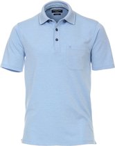 Casa Moda - Polo Blauw - Regular-fit - Heren Poloshirt Maat 4XL