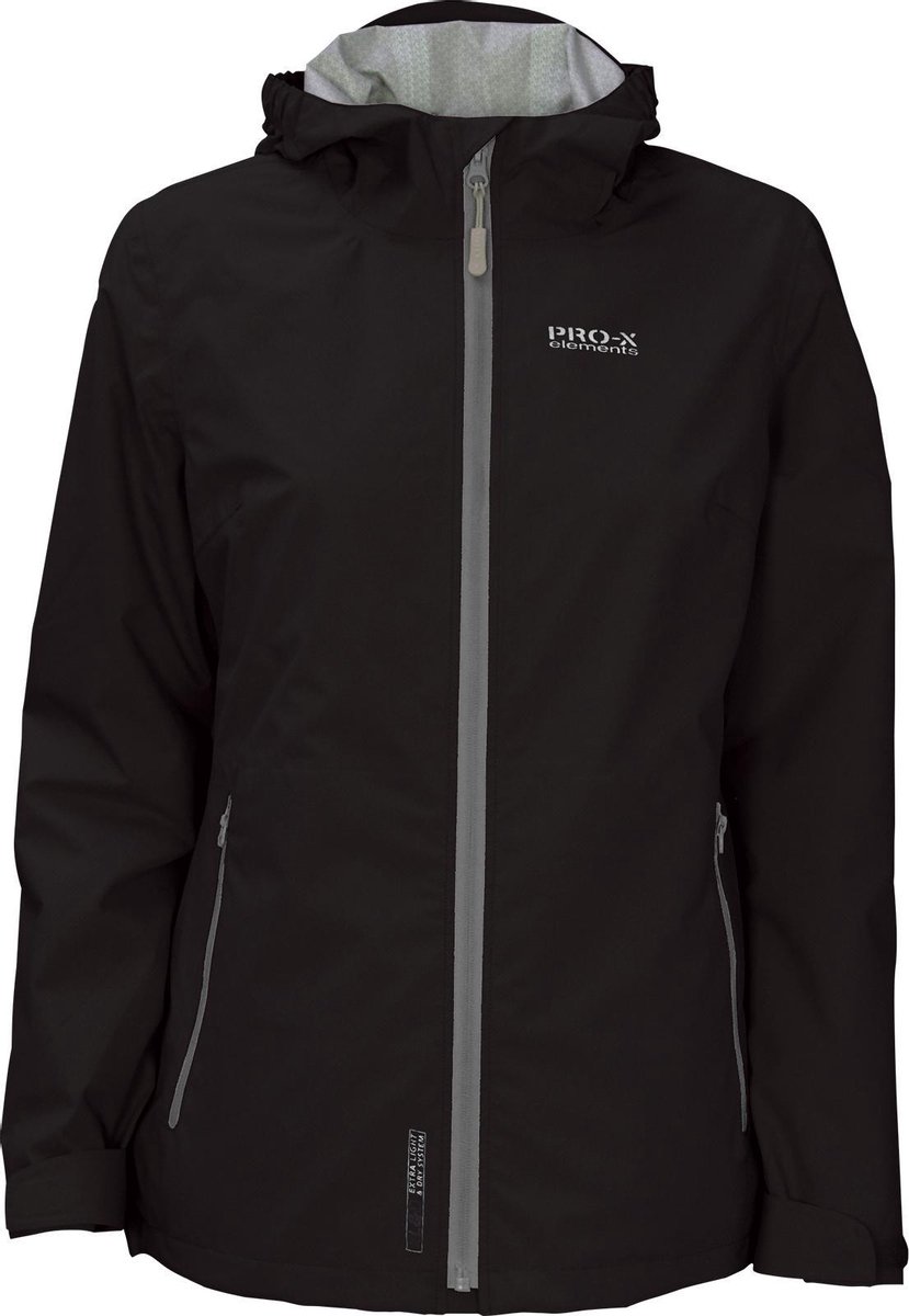 Pro-x Elements Outdoorjas Kim Dames Polyamide Zwart