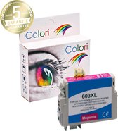 Colori huismerk inkt cartridge geschikt voor Epson 603XL magenta voor Epson Expression Home XP-2100 XP-2105 XP-3100 XP-3105 XP-4100 XP-4105 Workforce WF-2810DWF WF-2830DWF WF-2835DWF WF-2850DWF
