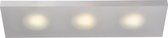 Lucide WINX-LED - Plafonnière Badkamer - LED - GX53 - 3x7W 3000K - IP21 - Opaal