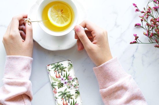 Coque Téléphone Apple iPhone 12 Mini Protection Téléphone Palms Flamingo