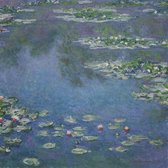 Schilderij - Claude Monet, Waterlelies, 3 maten, premium print