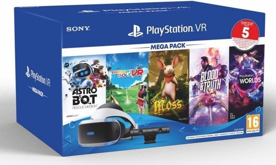 Bol Com Sony Playstation Vr Mega Iii Pack 5 Games Ps4