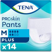 4x Tena Proskin Pants Plus Medium -14 stuks/pak