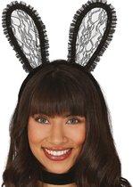 Fiestas Guirca Haarband Bunny Polyester Zwart One-size
