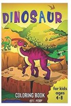 dinosaur coloring book for kids ages 4-8