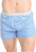 Bundies Onderbroek - Heren Boxershort - Boxer Woven - Blauw - Maat L