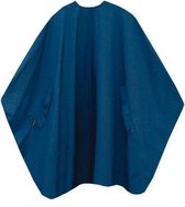 Trend-Design Kapmantel Classic hooks donker blauw 135x150cm