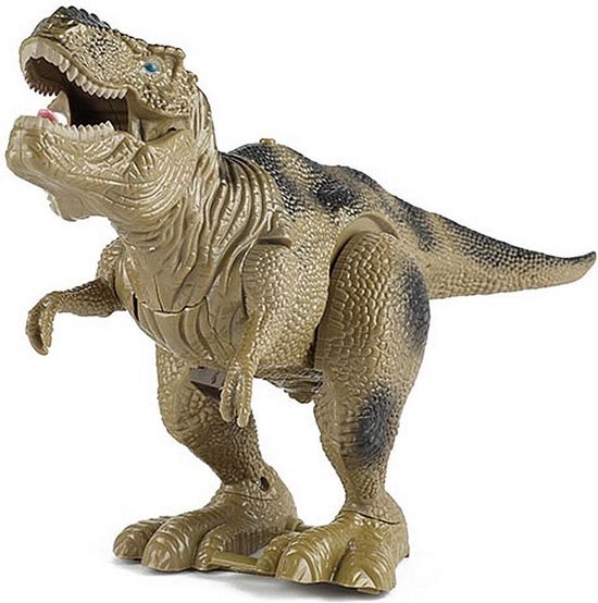 World of Dinosaurs Lopende T-Rex Dinosaurus + Geluid | bol.com
