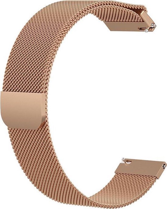 Masar 10 à 24mm BiG Mesh 1mm Universel Bracelet de Montre Milanais Argent Silver