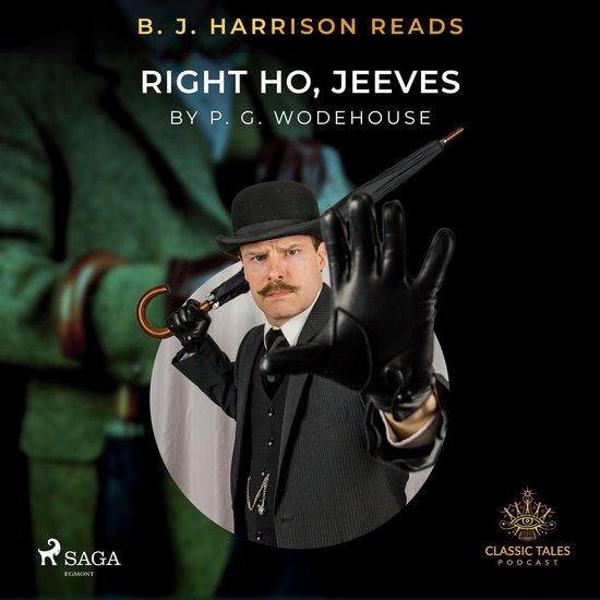 B. J. Harrison Reads Right Ho, Jeeves - cover