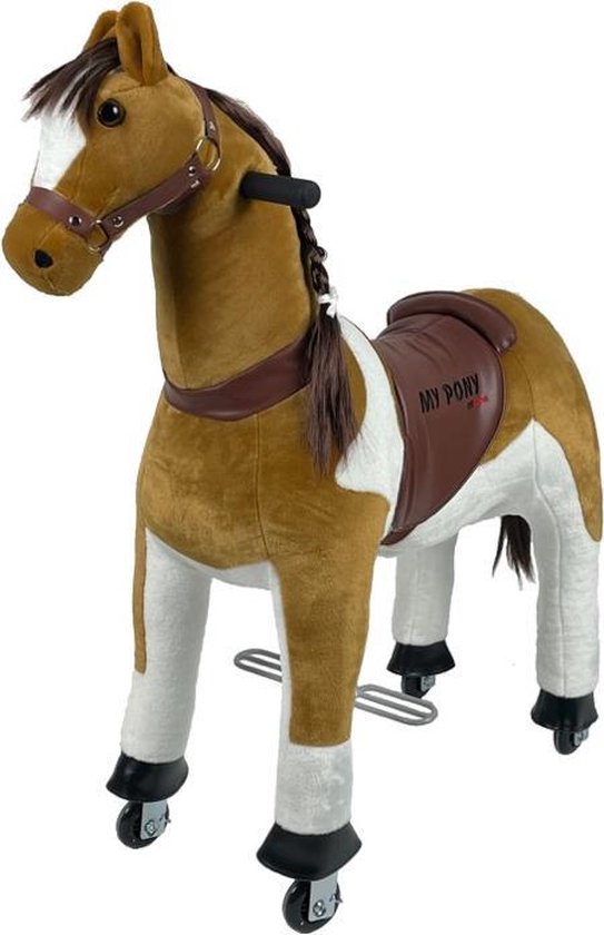 MY PONY ®, cheval jouet d'équitation, marron à longue crinière 3-6 ans |  bol.com