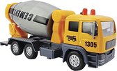 Kids Globe Truck Cementmixer met licht en geluid - Speelgoedvoertuig: schaal 1:32