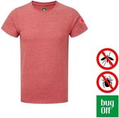 BugOff - insectwerende kids T-Shirt rood